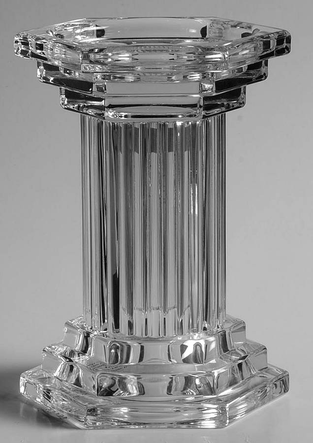Triumphe 6" Pillar Candleholder by Waterford Crystal-1