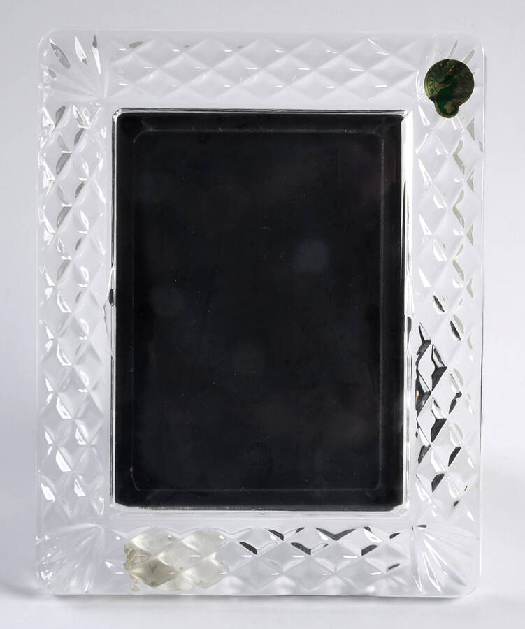 Westover Frame-Holds 3 1/2" X 5" Photo by Waterford Crystal-1