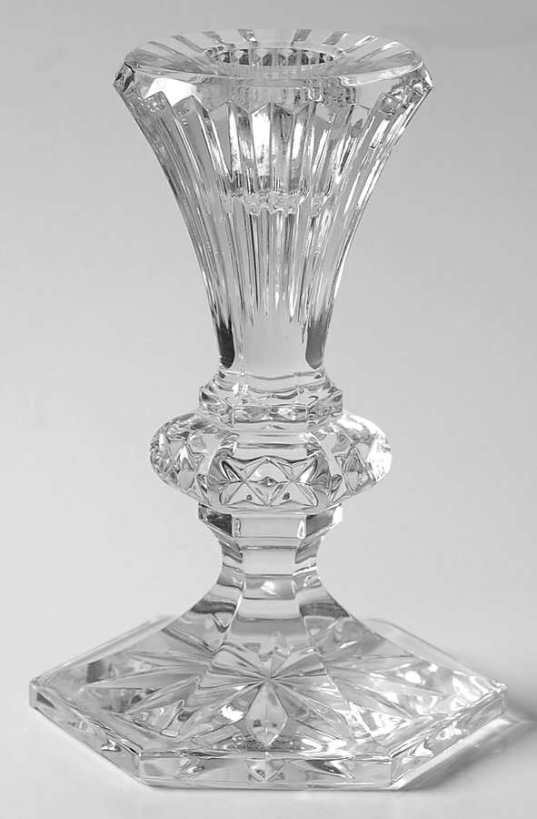 Chatham 5" Single Light Candlestick by Waterford Crystal-1