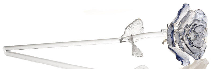 Fleurology Rose Glass Flower by Waterford Crystal-1