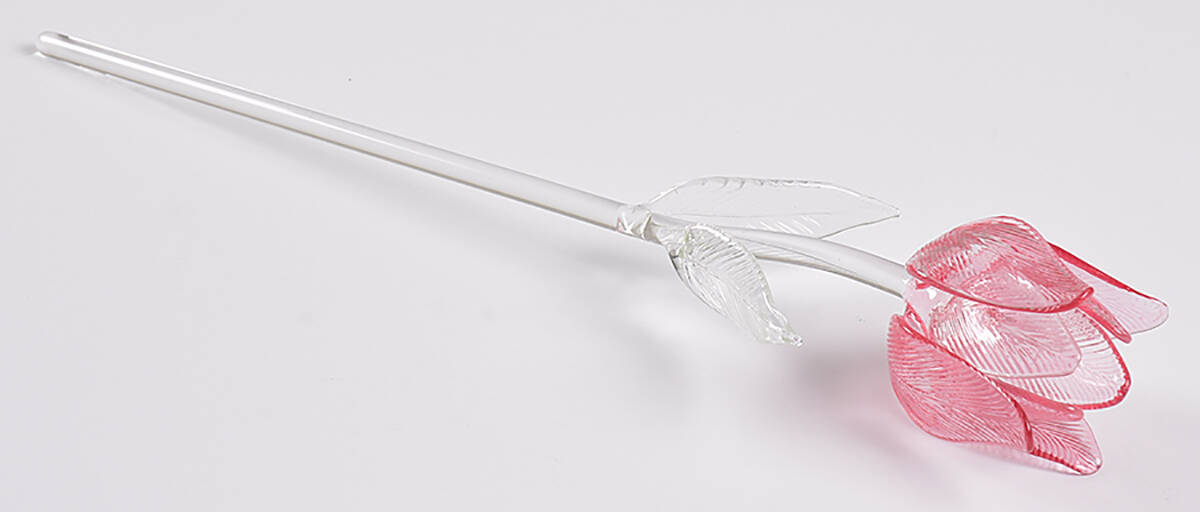 Fleurology Tulip Glass Flower by Waterford Crystal-1