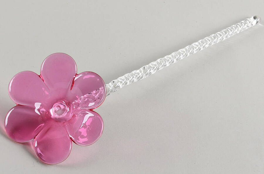 Fleurology Pansy Glass Flower by Waterford Crystal-1