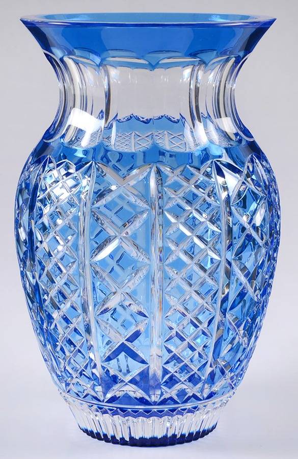Fleurology 12" Bouquet Vase by Waterford Crystal-1