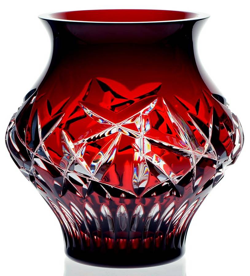 Fleurology 7" Bouquet Vase by Waterford Crystal-1