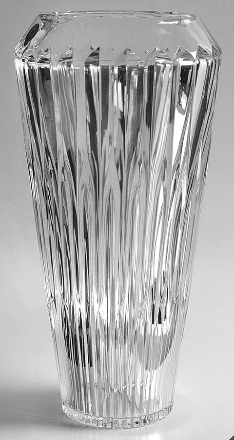 Sun, Moon & Stars 13" Flower Vase by Waterford Crystal-1