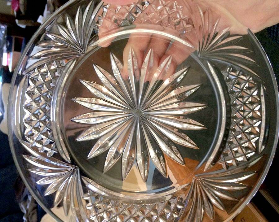 Samuel Miller Collection Dessert Dome W/No Dome-Plate Only by Waterford Crystal-1
