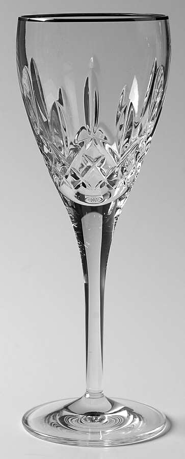 Lismore Nouveau Platinum Wine Glass by Waterford Crystal-1