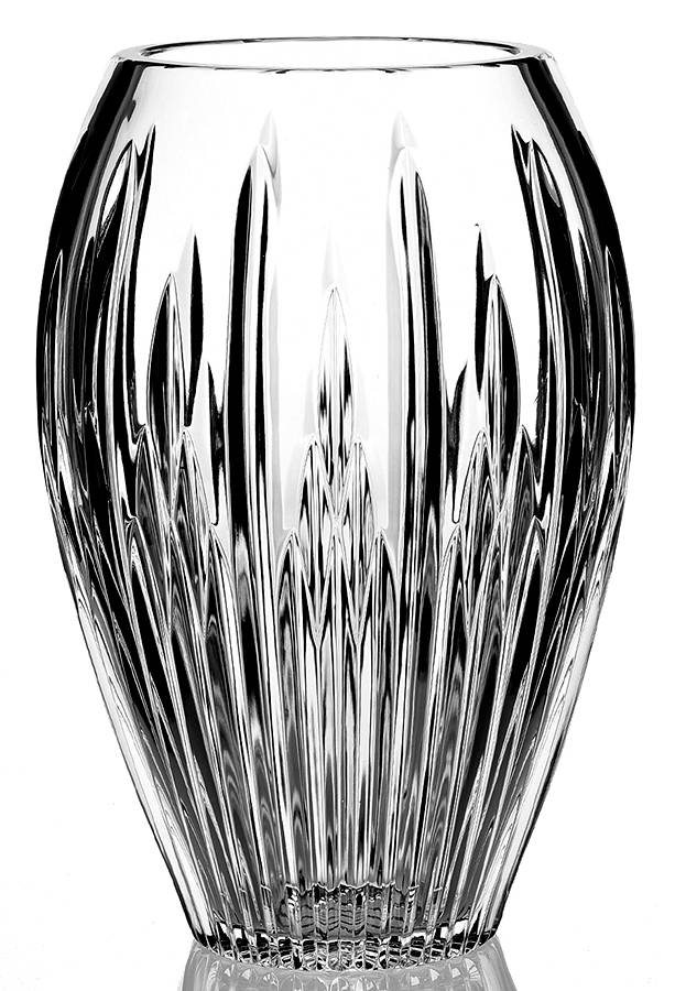 Illuminations 10" Flower Vase by Waterford Crystal-1