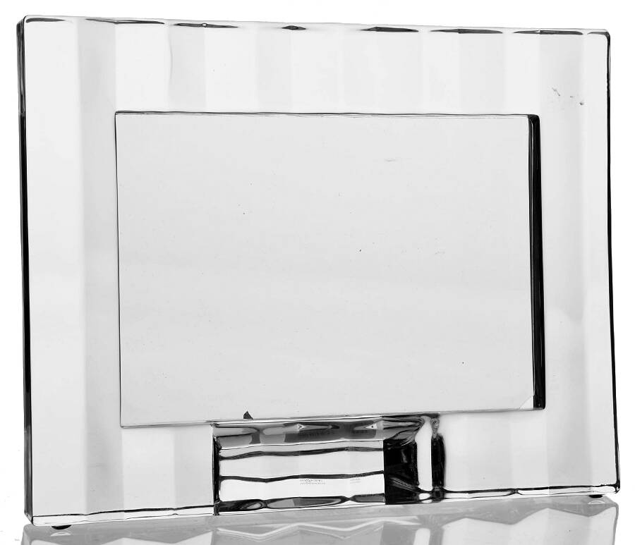 Omnia Frame-Holds 4" X 6" Photo by Waterford Crystal-1