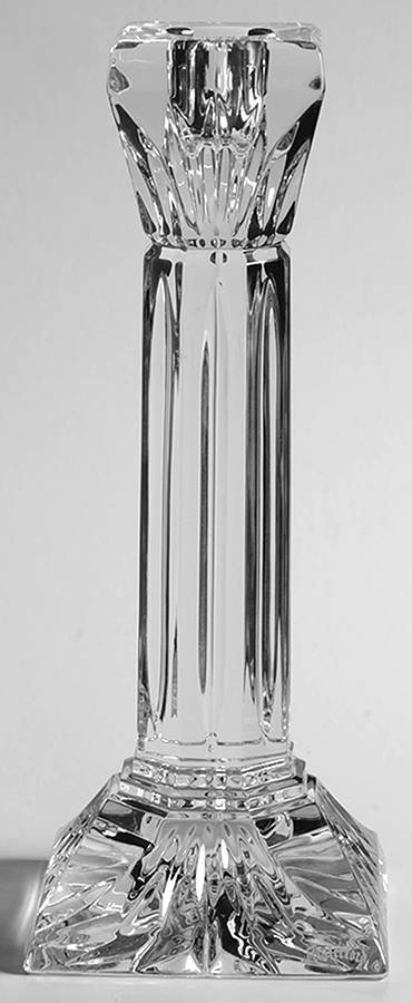 Column 8" Single Light Candlestick by Waterford Crystal-1