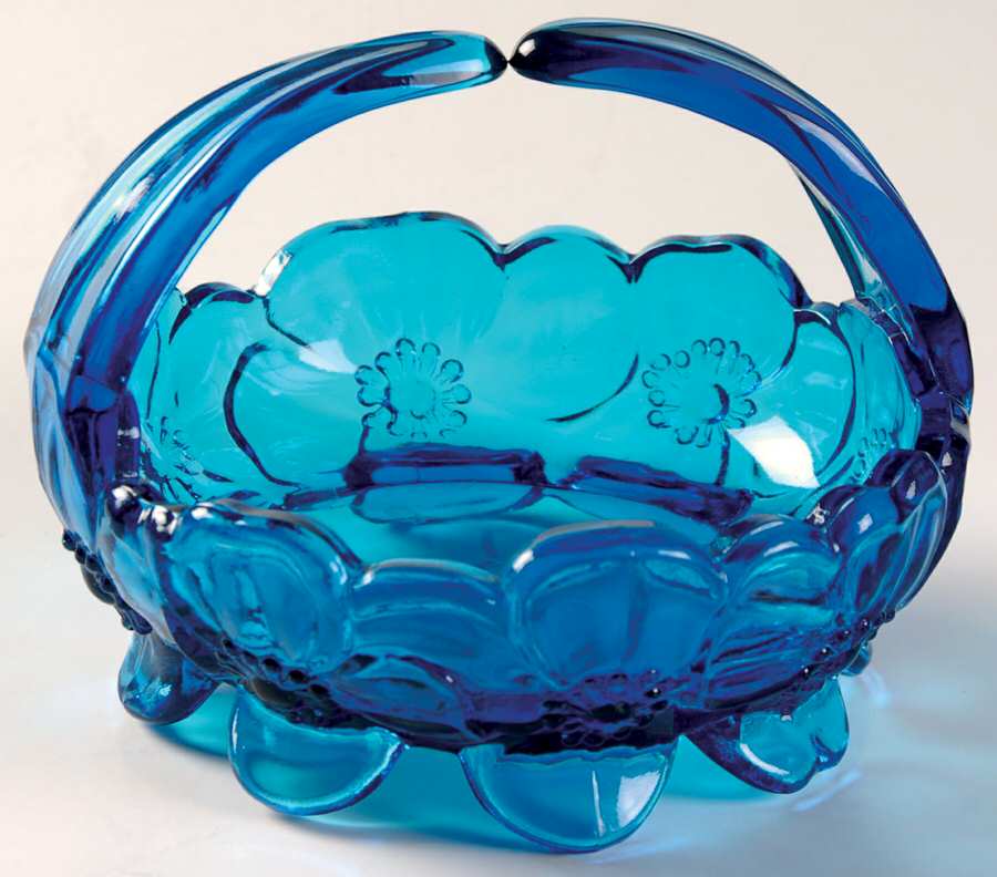 Pansy Blue (Bermuda) Basket by Westmoreland-1