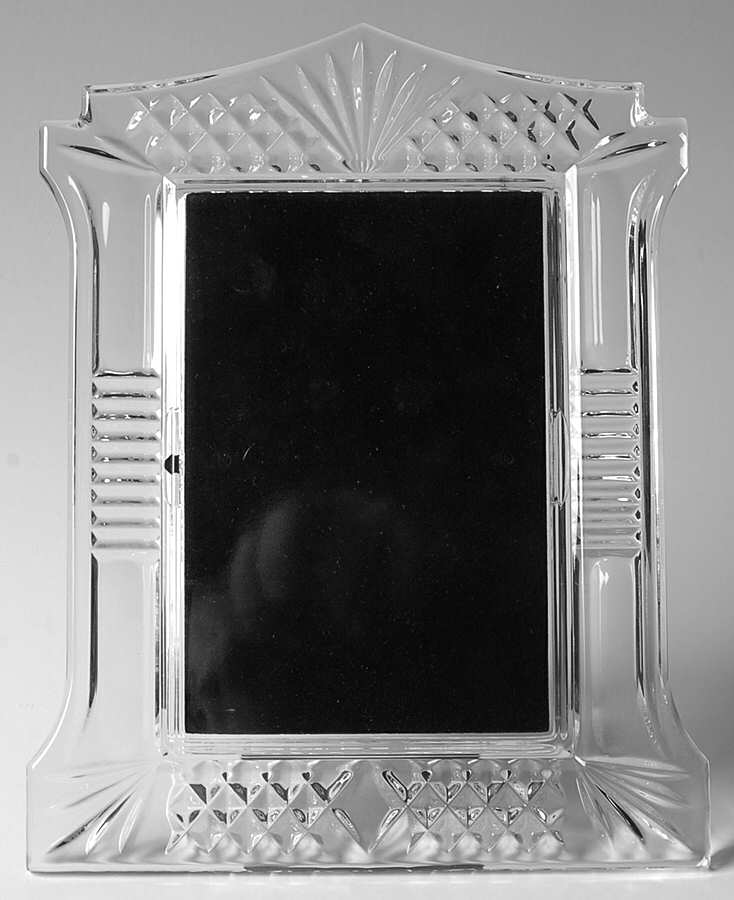 Abbeville Frame-Holds 4" X 6" Photo by Waterford Crystal-1