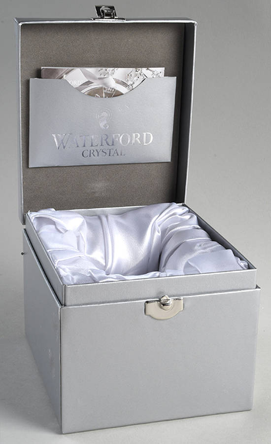 Snowflake Wishes Friendship Double Old Fashioned Hinged Gift Box by Waterford Crystal-1