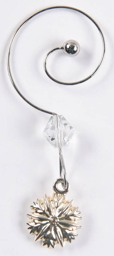 Snowflake Wishes Love Anniversary Wine Charm by Waterford Crystal-1