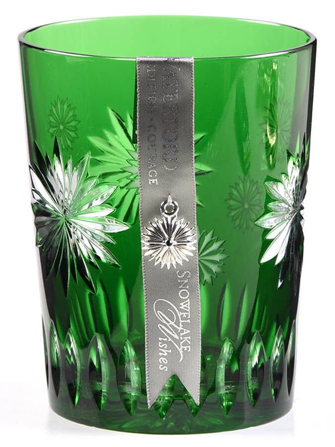Snowflake Wishes No BoxCourage Emerald Dbl Fashion w/Bracelet Charm by Waterford Crystal-1
