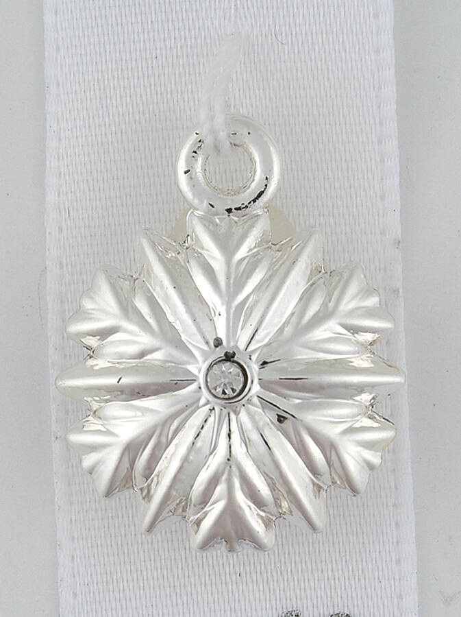 Snowflake Wishes Love Anniversary Bracelet Charm by Waterford Crystal-1