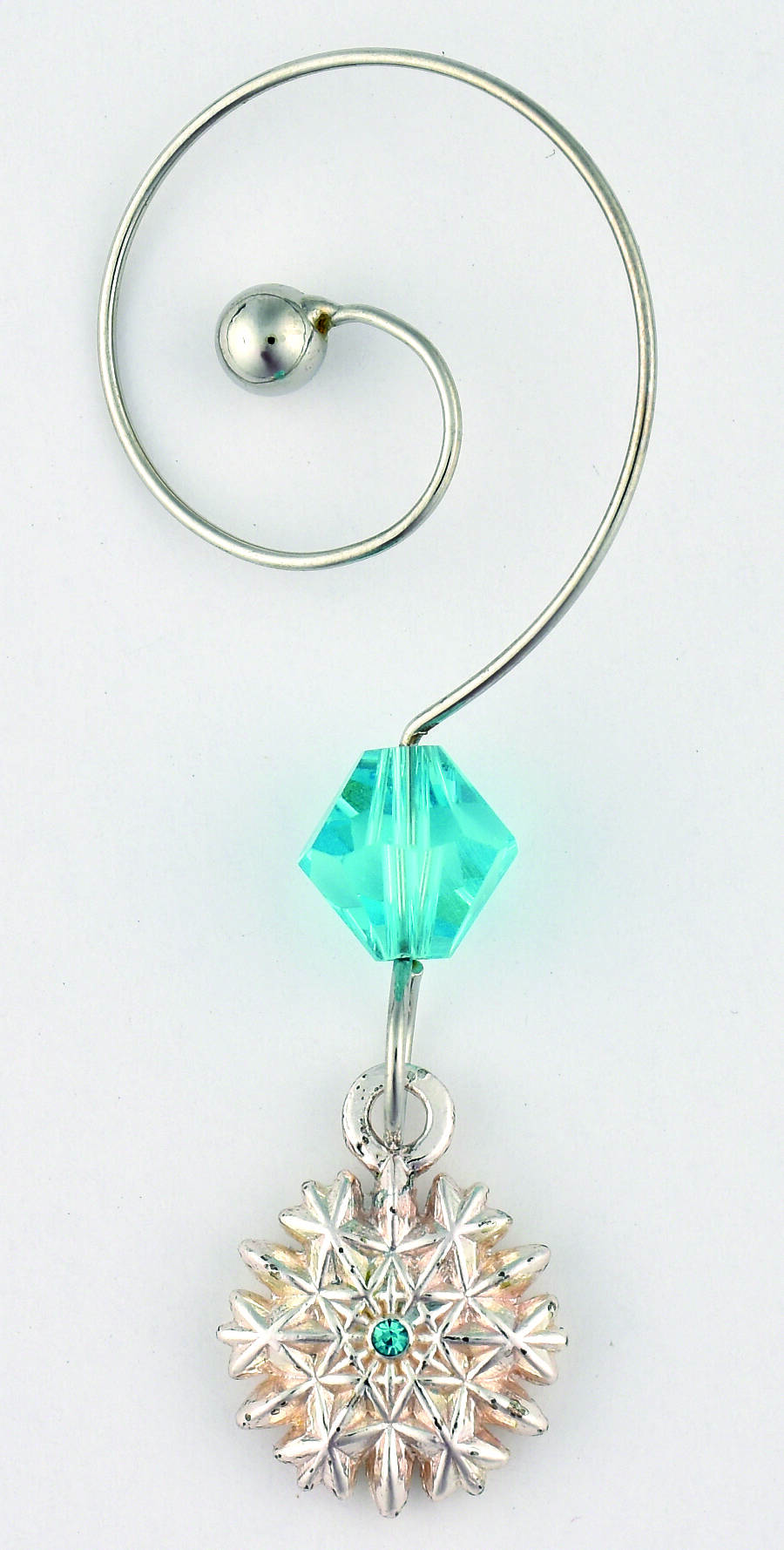 Snowflake Wishes Happiness Wine Charm by Waterford Crystal-1