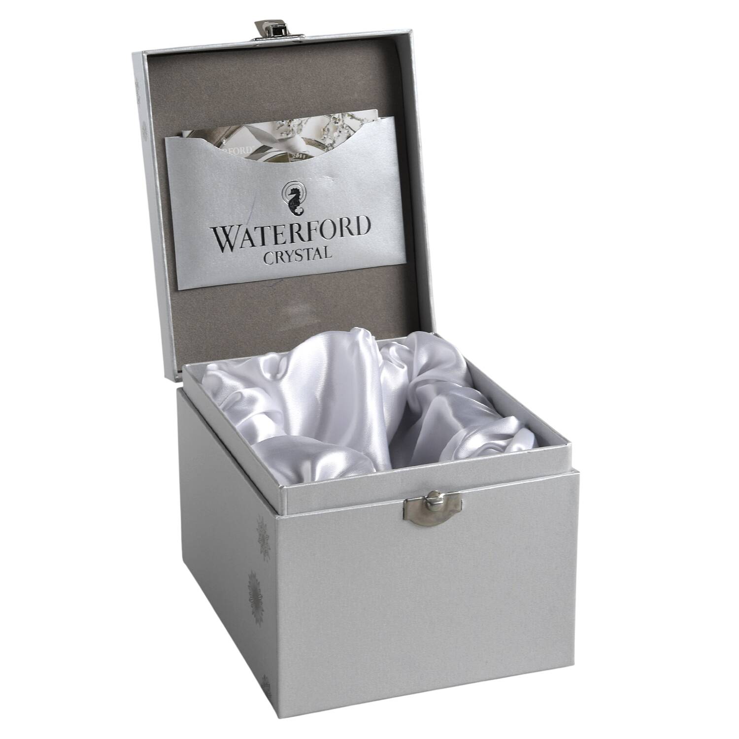 Snowflake Wishes Prosperity Double Old Fashioned Hinged Gift Box by Waterford Crystal-1