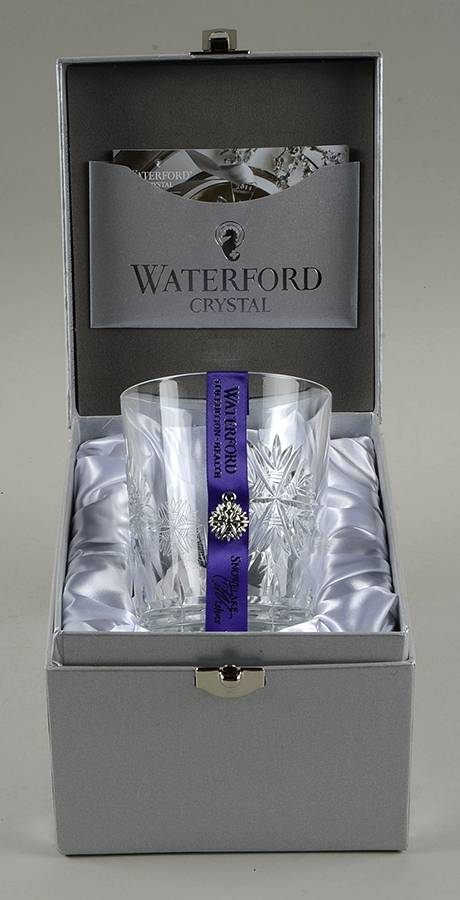 Snowflake Wishes (Boxed) Health Dbl Old Fashion w/Bracelet Charm by Waterford Crystal-1
