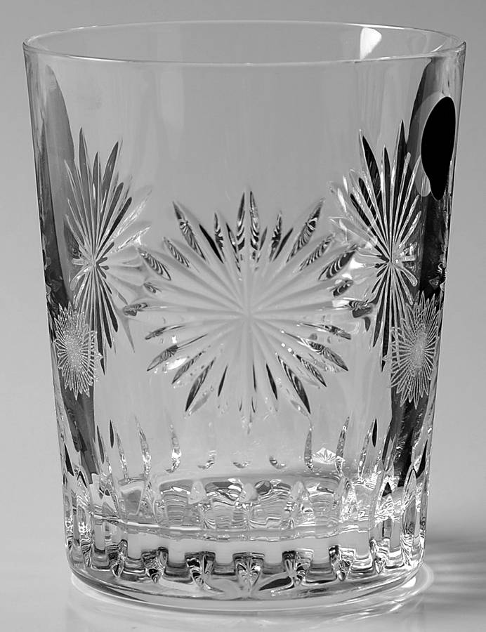 Snowflake Wishes Courage Double Old Fashioned w/No Charm by Waterford Crystal-1