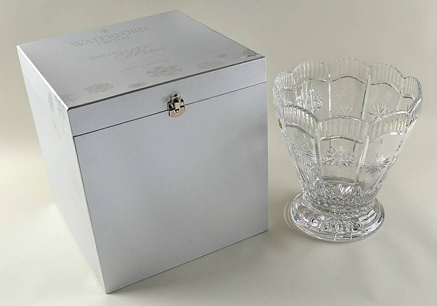 Snowflake Wishes (Boxed Set) Wine Cooler by Waterford Crystal-1