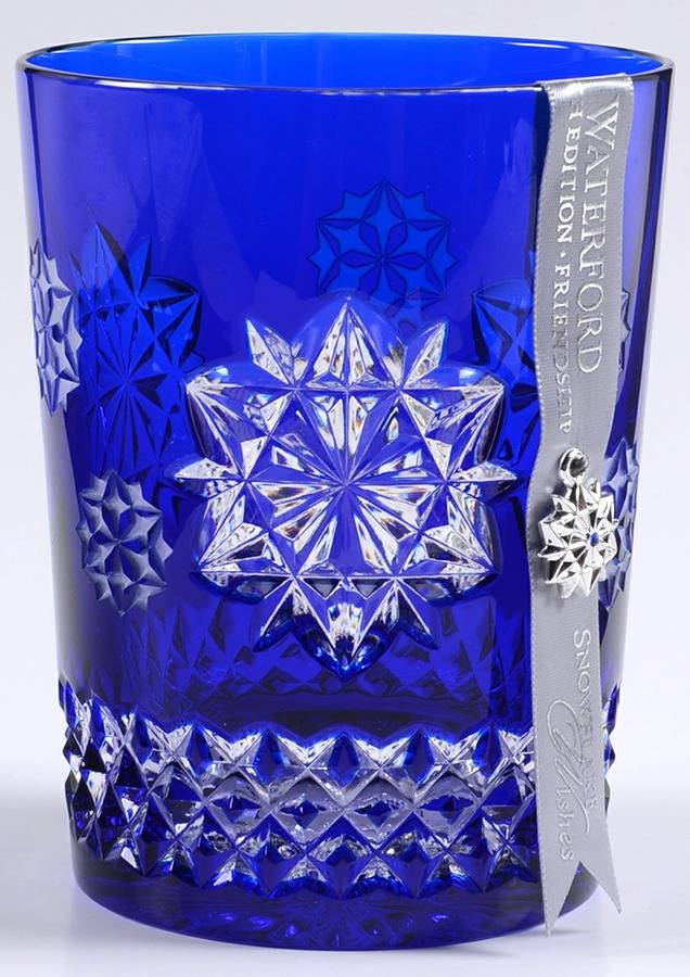 Snowflake Wishes Box)Friendship Cobalt Dbl Fashion w/Bracelet Charm by Waterford Crystal-1