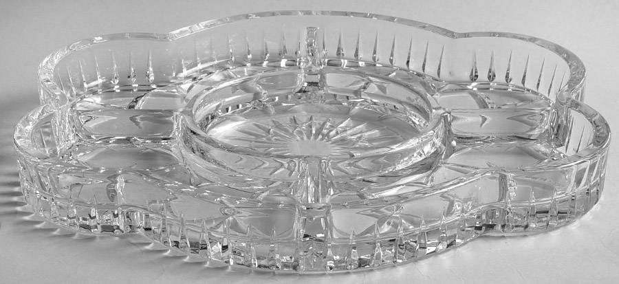 Sparkle 9" Oblong 5 Part Relish by Waterford Crystal-1