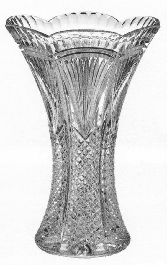 House of Waterford Designer Studio Flared Vase by Waterford Crystal-1