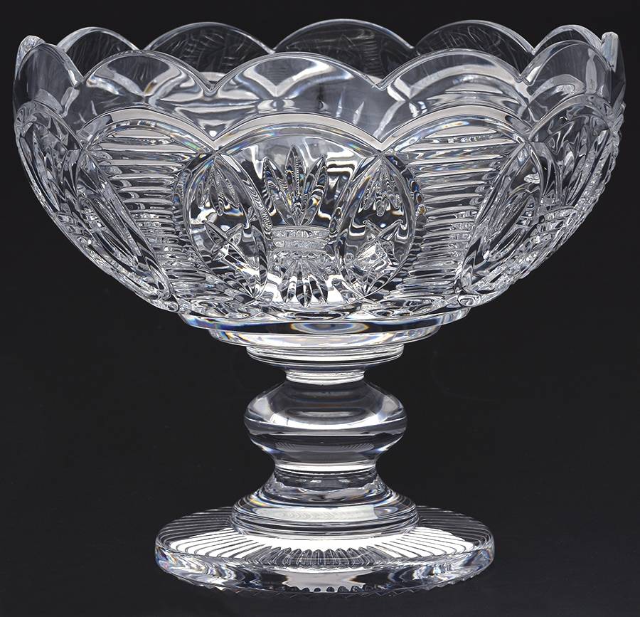 House of Waterford Designer Studio Footed Round Bowl by Waterford Crystal-1