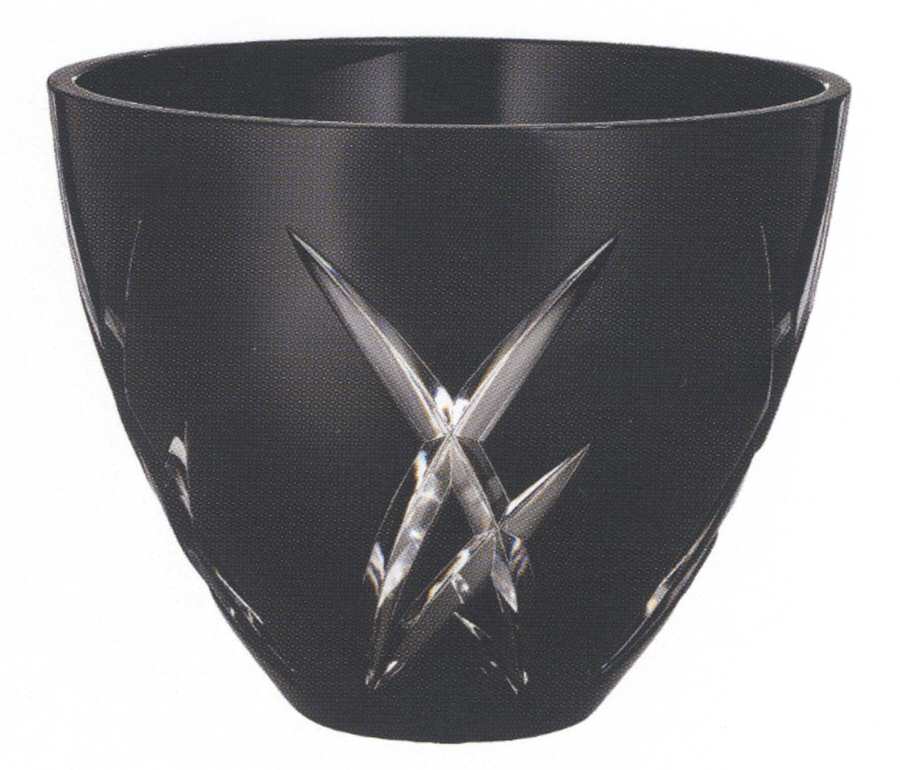 Signature Black (Cased) 9" Round Bowl by Waterford Crystal-1