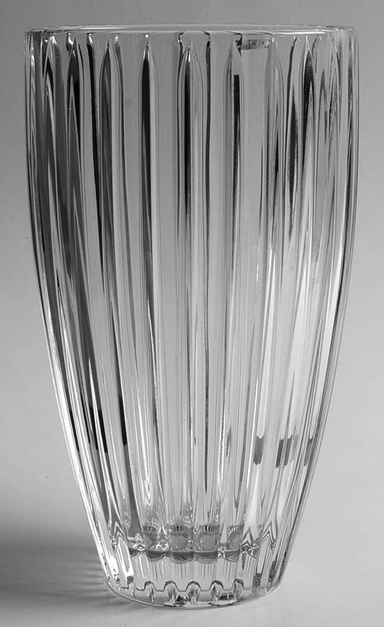 Bezel 10" Flower Vase by Waterford Crystal-1