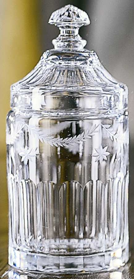 Clementine Small Candy Jar & Lid by William Yeoward-1