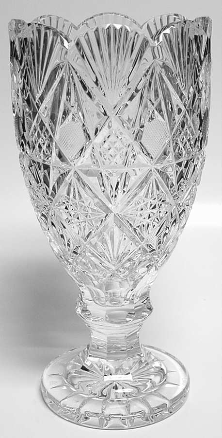 Sinclaire 13" Footed Vase by Waterford Crystal-1