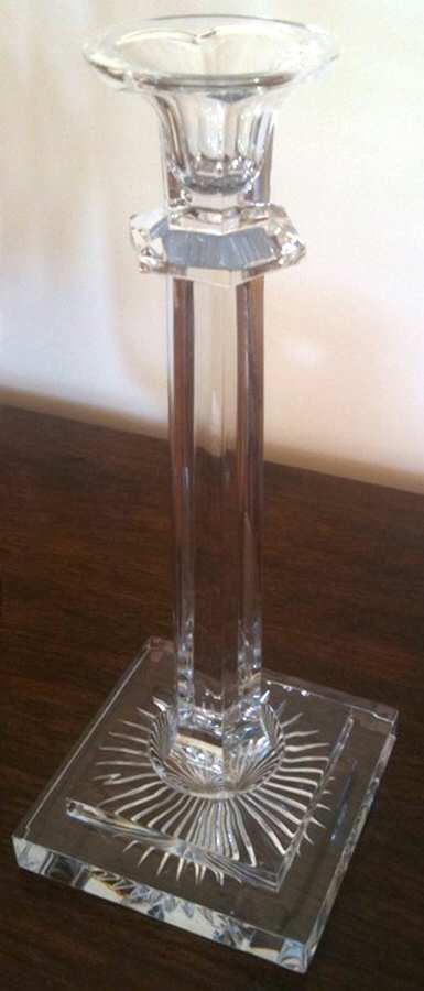 Anita 14" Tall Single Light Candlestick by William Yeoward-1
