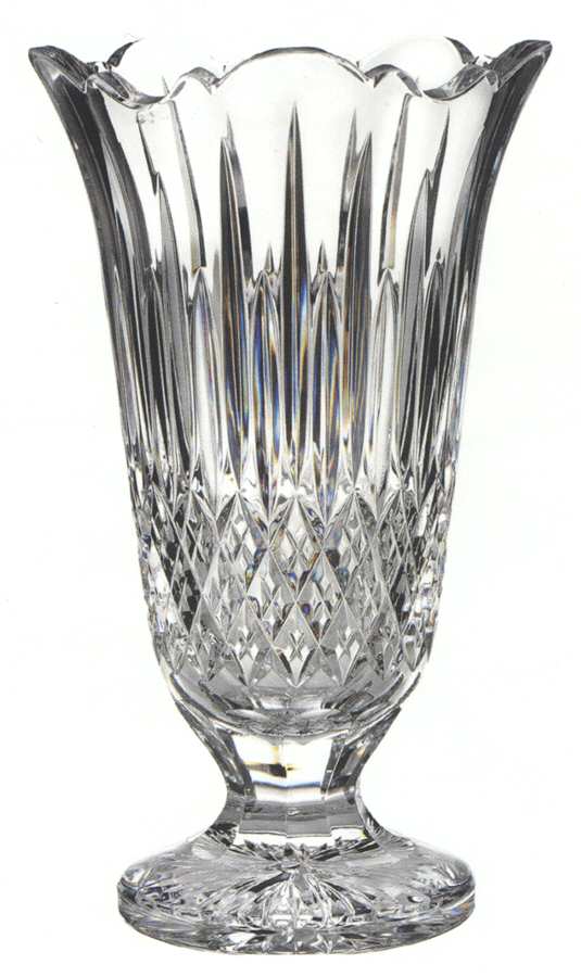 House of Waterford Statement Collection 14" Footed Vase by Waterford Crystal-1