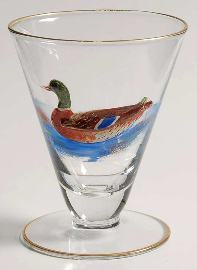 WDX1 4 Oz Footed Tumbler by Wheeling Decorating-1
