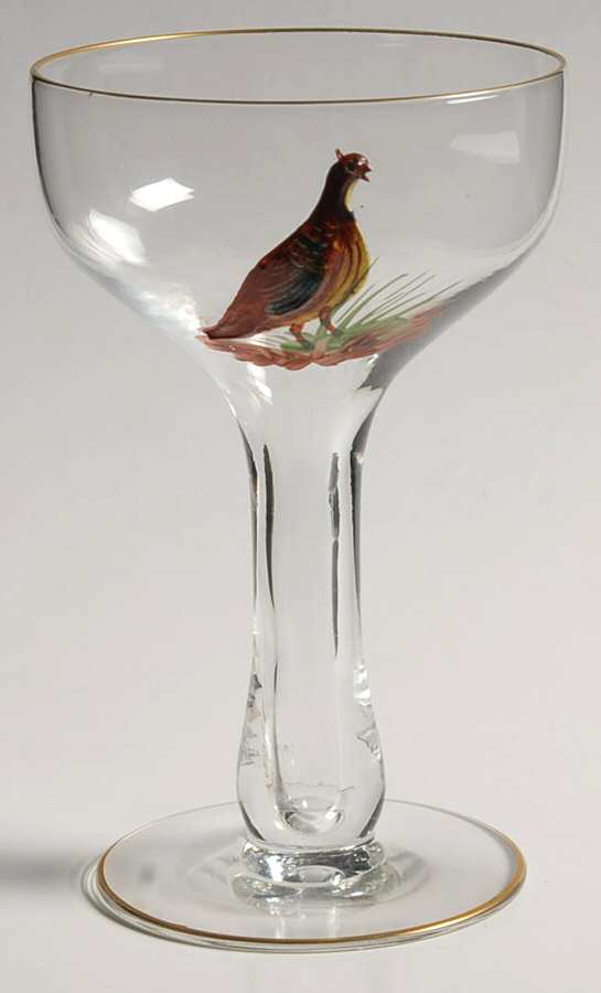 WDX1 Tall Hollow Stem Champagne by Wheeling Decorating-1