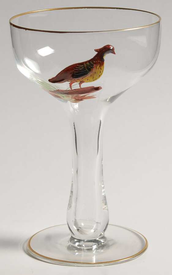 WDX1 Tall Hollow Stem Champagne by Wheeling Decorating-1
