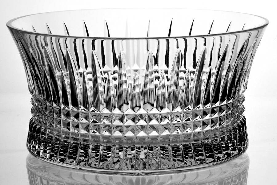 Lismore Diamond 10" Caviar Icer Bowl by Waterford Crystal-1