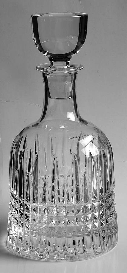 Lismore Diamond Decanter & Stopper by Waterford Crystal-1