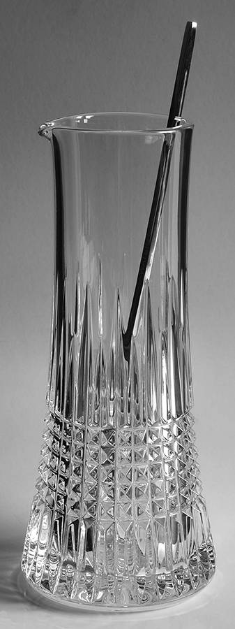 Lismore Diamond Martini Pitcher with Stirrer by Waterford Crystal-1