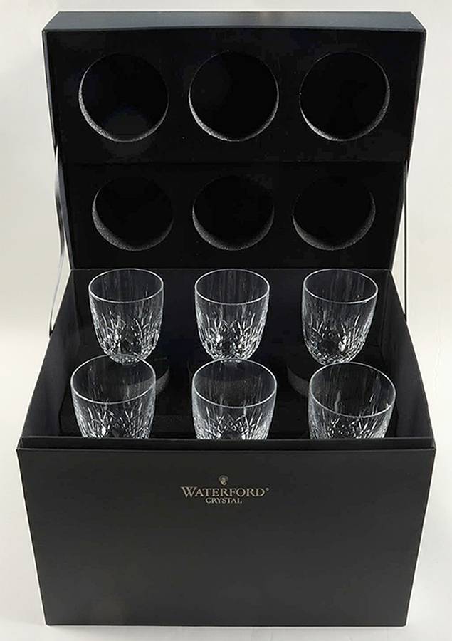 Lismore Encore Water Goblet - Set of 6 Boxed by Waterford Crystal-1