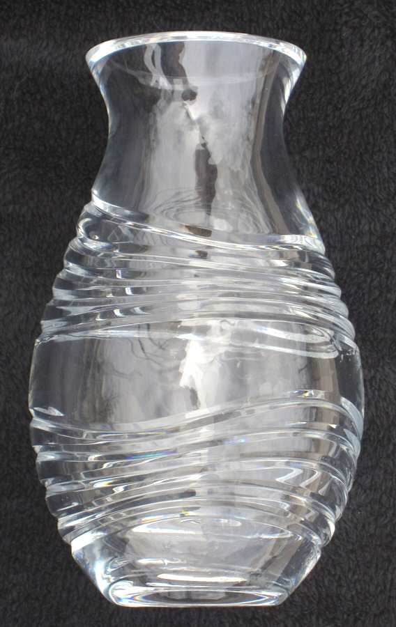 W Collection 9" Flower Vase by Waterford Crystal-1
