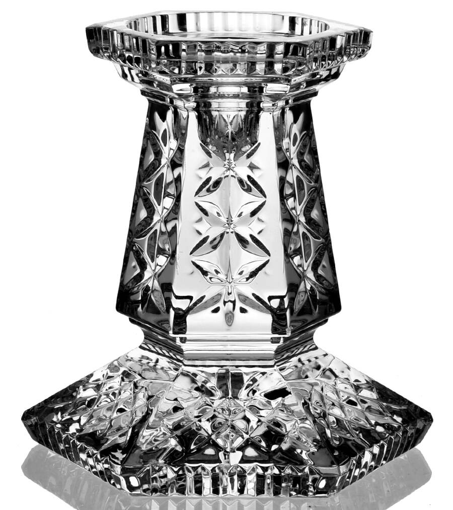 Trinity Knot Hurricane Lamp, No Globe by Waterford Crystal-1