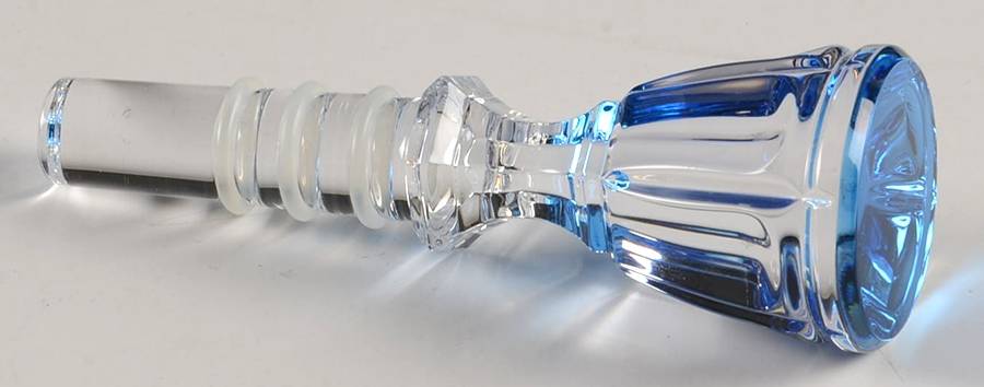 Mixology Blue Bottle Stopper by Waterford Crystal-1