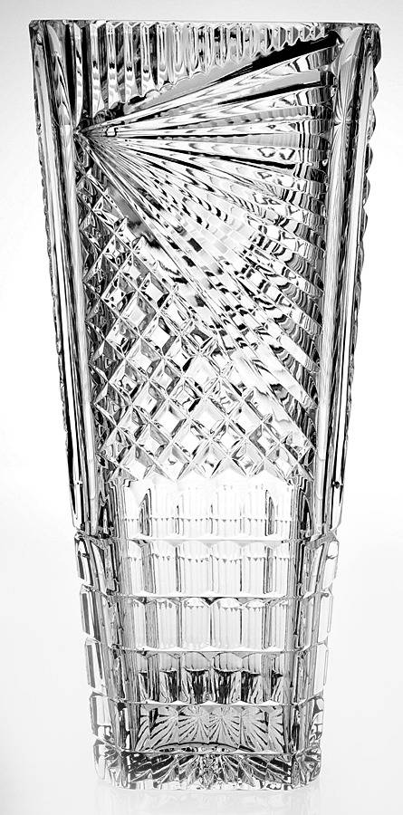 Designer Studio 14" Square Vase by Waterford Crystal-1