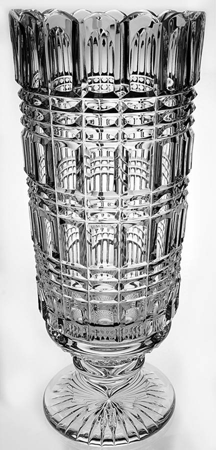 Designer Studio 17" Footed Vase by Waterford Crystal-1