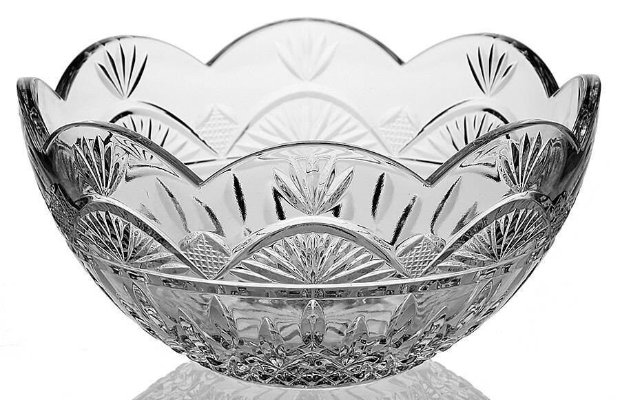 Lismore Celebrations (Jim Oleary) 8" Round Bowl by Waterford Crystal-1