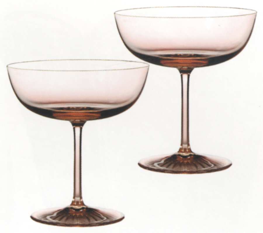 Blush Champagne/Tall Sherbet by Waterford Crystal-1