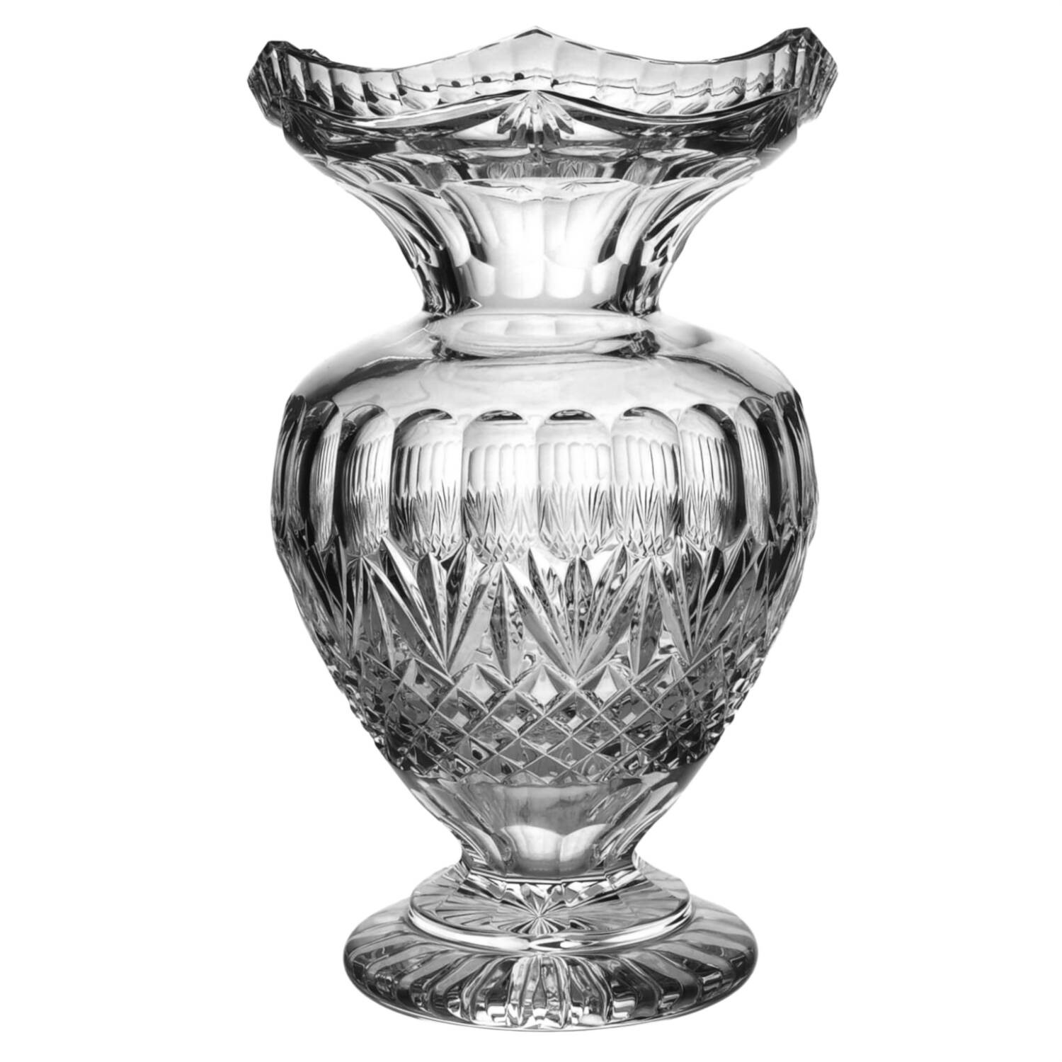 Master Cutter Collection 12" Flower Vase by Waterford Crystal-1